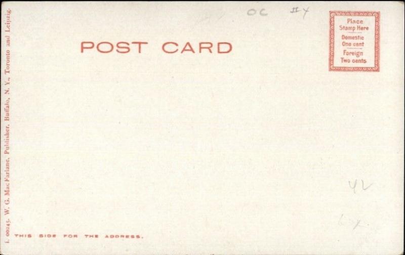 Industry Clam Shell Shovel Hoist Conneaut Ohio 12 Ton Bite c1910 Postcard