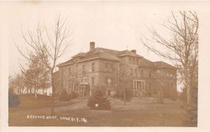 J31/ Waverly Iowa RPPC Postcard c1910 Orphan's Home Building 280