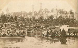 British Expo Empire Malaya from Lake 1924 Postcard Heelway Press Ltd 5959