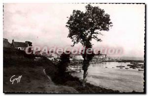 Old Postcard Douarnenez Finistere in Brittany Cote des Plomarch