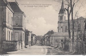 CHATEAU-L'EVEQUE, France,1910-1920s, La Grande Rue(Cote Nord)