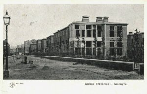 Netherlands Nieuwe Ziekenhuis Groningen Vintage Postcard 04.19