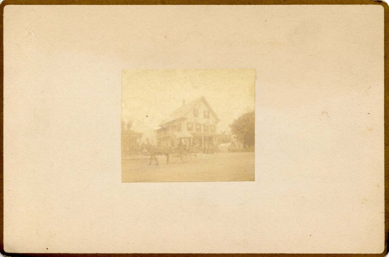 NH - North Conway, Circa 1898. Littlefield & Seavey Co., Main St (4.25 X 6.50)