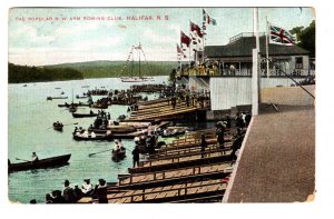 Popular North West Arm Rowing Club, Halifax, Nova Scotia, Used 1909