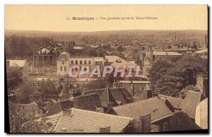 Old Postcard Montlucon General view taken from the Old Chateau