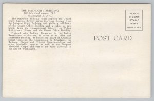 Washington DC~Methodist Building~Italian Renaissance~Christian Social Concerns