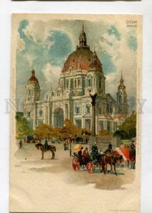 3147377 GERMANY BERLIN by KLEY Vintage litho undivided postcard