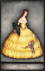 Isabella Raphael Tuck Early Victorian #3601 Postcard