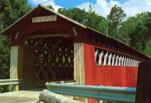 VT - Arlington (near). Chiselville Covered Bridge (Vermont)