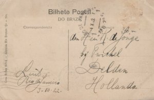 Brazil Rio De Janeiro Theatro Municipal Vintage Postcard 04.02