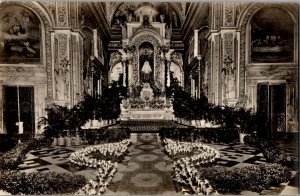 Main Altar, Wedding Decorations Our Lady of Mercy Church Havana Vtg Postcard G76