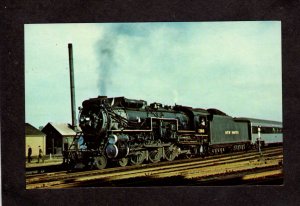 CT New Haven Railroad train 1380 Hartford Connecticut Postcard Conn