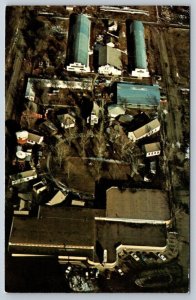 Harold Warp Pioneer Village Minden Nebraska, Vintage Chrome Aerial View Postcard