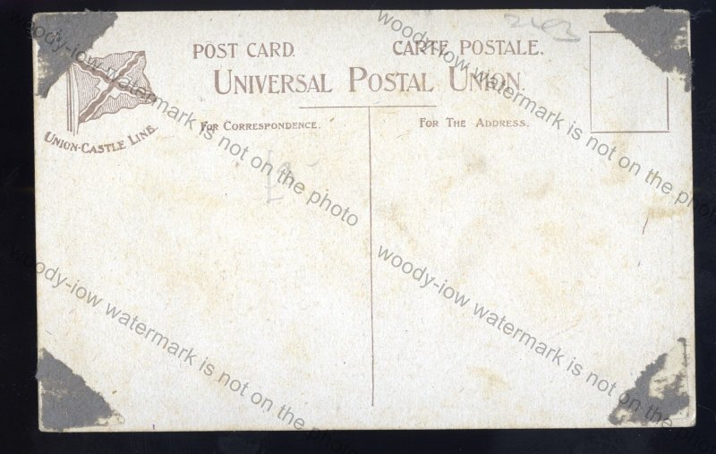 UC243 - Union Castle Liner - Llanstephan Castle - postcard