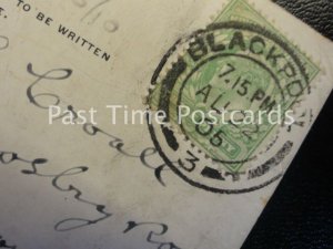 Lancashire BISPHAM, Blackpool c1905 Village scene by A.P.& S.Co