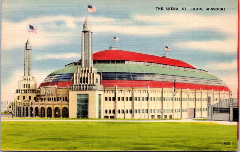Postcard MO St. Louis - The Arena