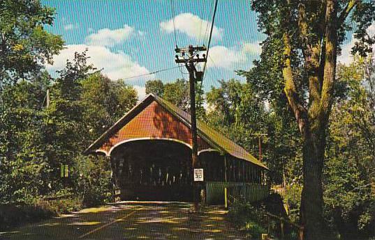 Covered Bridge Lyndonville Covered Bridge Lyndonville Vermont