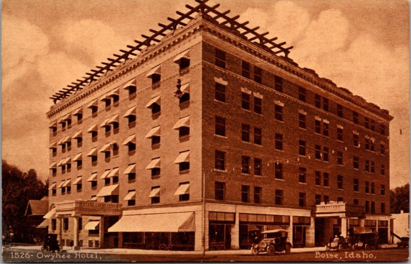 Postcard Owyhee Hotel in Boise, Idaho