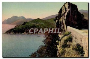 Old Postcard Corsica Gulf of Porto Girolata Pointe