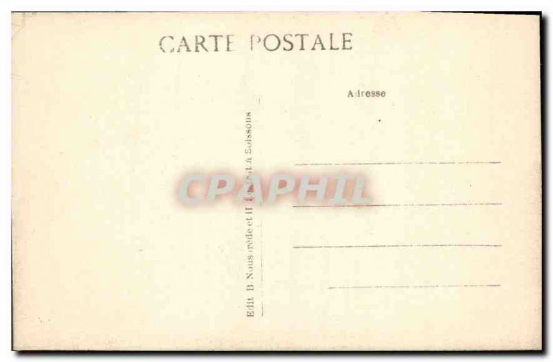 Old Postcard Laon Saint Martin Church