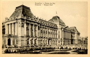 Belgium - Brussels. King's Hall