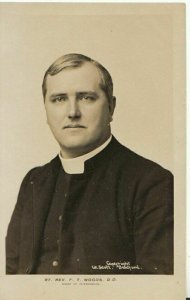 Religion Postcard - Rt Rev F.T. Woods, D.D - Bishop of Peterborough - Ref TZ9748