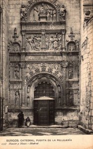 Spain Burgos Catedral Puerta de la Pellejeria