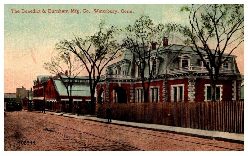 Connecticut Waterbury  ,Benedict & Burnham Manufacturing Co.