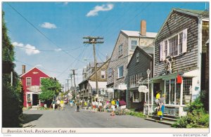 Bearskin Neck , Rockport on Cape Ann , Massachusetts , 50-60s