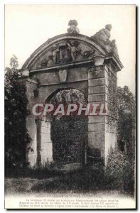 Postcard Ancient Ruins Chateau de Sorel