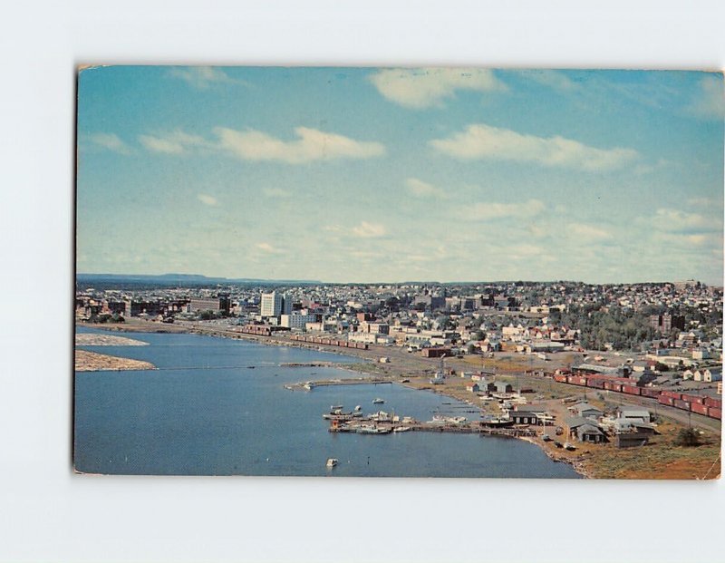 Postcard A view of the shoreline at Port Arthur, Canada