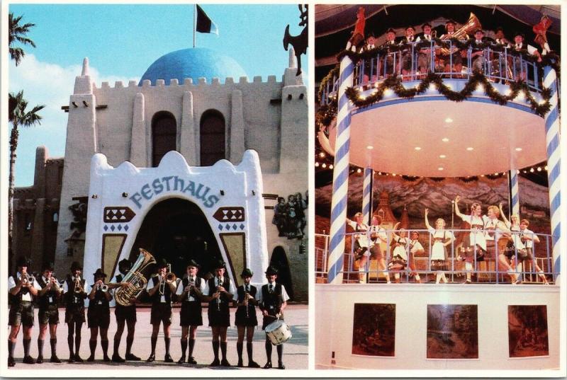 Timbuktu Mali Fest Haus Bavarian Colony German Dancers Unused Postcard D56