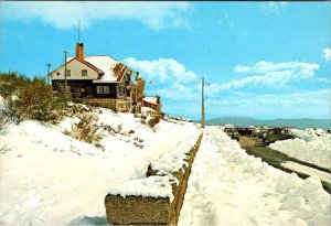 Serra Da Estrela, Portugal  SHEPHERD'S INN HOTEL  Snow~VW Bug  4X6 Postcard