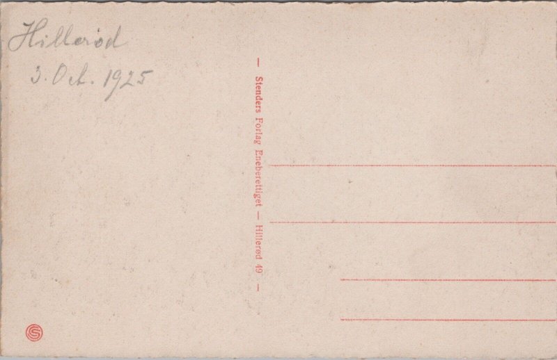 Denmark Frederiksborg Slot Hillerød Vintage Postcard C003