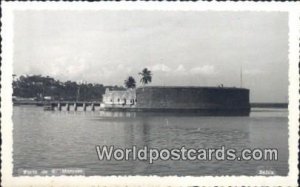 Real Photo Forte de S. Marcelo Bahia Brazil Unused 