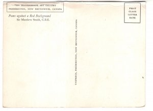 Sir Matthew Smith, Pears Against Red Background, Fredericton Art Gallery