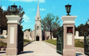 Bermuda Somerset Island St. James Church Vintage Postcard C351