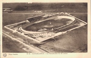 Morocco Casablanca Le Vélodrome vu en avion 06.96