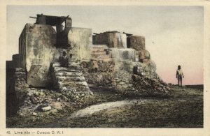 curacao, D.W.I., WILLEMSTAD, Lime Kiln (1930s) Sunny Isle No. 45 Postcard (2)