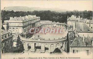 Old Postcard Nancy L Hermicycle the Place Carriere and the Government Palace