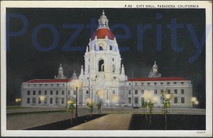 CITY HALL (P-43) PASADENA CALIFORNIA