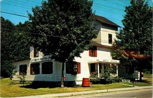 Barre, VT Vermont  JOHN SHELBY'S MAPLE MUSEUM Guided Tours  ADVERTISING Postcard