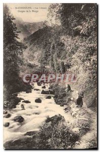 Postcard Old St Gingolph Lac Leman Gorges Morge