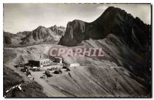 Old Postcard Col du Tourmalet H P restaurant and Pic of Espade