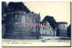 Old Postcard Guingamp Le Chateau