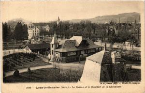 CPA LONS-le-SAUNIER Le Casino et le Quartier de la Chevalerie (446740)