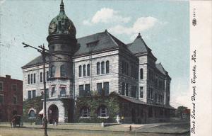 Rock Island Railroad Depot Topeka Kansas 1910