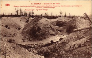 CPA Militaire REIMS - Cimetiere de l'Est (91694)