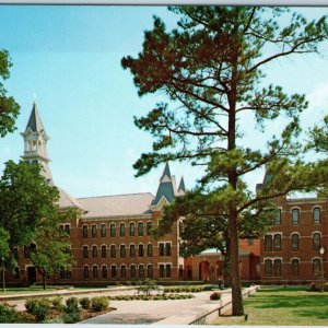 c1970s Waco, TX Burleson-Quadrangle Campus Baylor University Hall Fotocolor A197