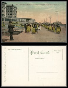ABRO 1911 Vintage Rolling Chair Parade Boardwalk Atlantic City N.J. UNUSED FRESH